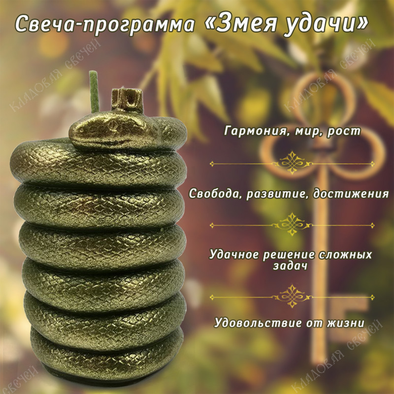 Свеча-программа "Змея Удачи" Свеча-программа "Змея Удачи"