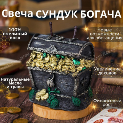 Свеча "Сундук Богача"